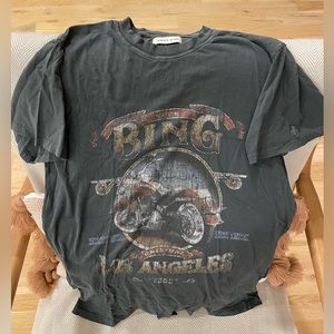 Anine Bing XS Los Angeles Desert Tour graphic tee